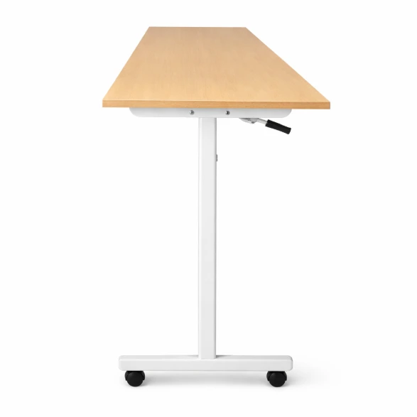 โต๊ะพับหน้าได้เมลามีน ขาเหล็กแปปไข่ ขนาด 15X30 นิ้ว ข้าง.webp