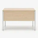 โต๊ะทำงานขาเหล็ก มีบังตา.webp