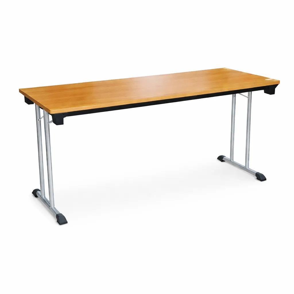 โต๊ะพับขาคู่ไม่มีบังตา เชอรี่.webp