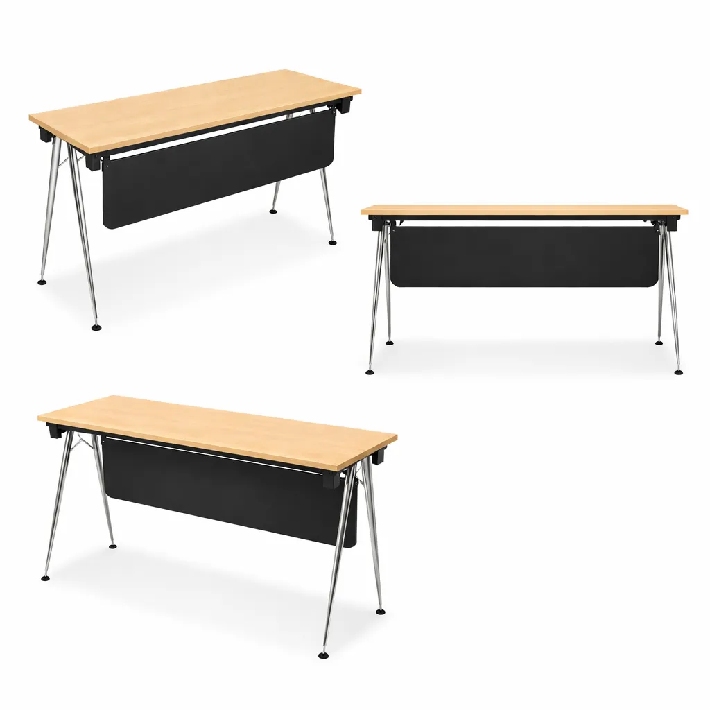 โต๊ะขาตัววีพับได้มีบังตา รวม.webp