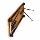 โต๊ะขาตัววีพับได้ พับ.webp