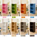 ชุดโต๊ะอนุบาลกลม สีสดใส พร้อมเก้าอี้ 6 ตัว เรียงยาว.webp