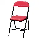 เก้าอี้พับ สีแดง.webp