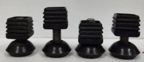 ปุ่มปรับระดับปลายขาโต๊ะ ปรับความสูงได้