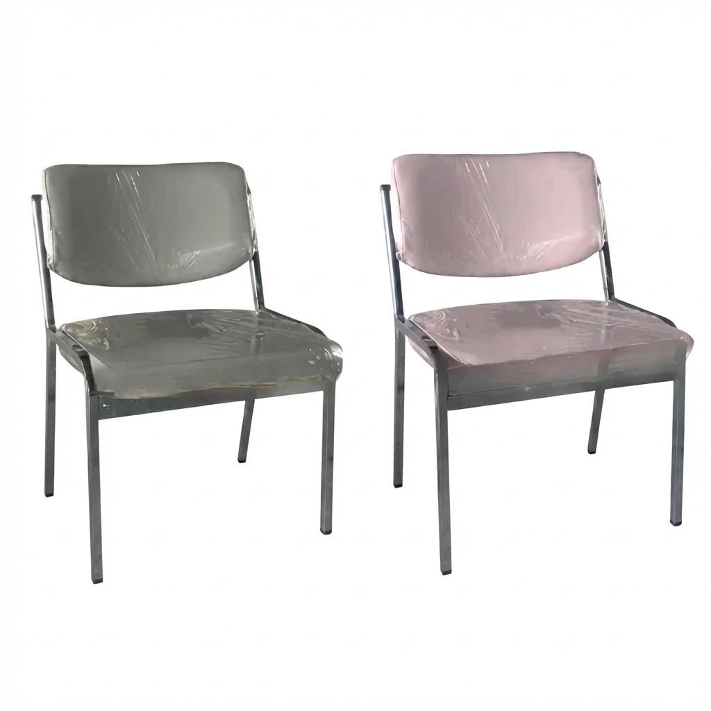 V4 เก้าอี้เอนกประสงค์ เบาะฟองน้ำอัดหนา 2 นิ้ว ขาเหล็กชุบโครเมี่ยม