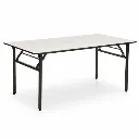 โต๊ะพับขาสปริงล็อค หน้าเมลามีน / ฟอเมก้า TOP 25 มม.