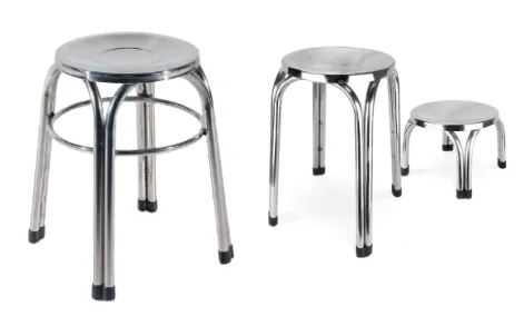 เก้าอี้สแตนเลส ขาคู่