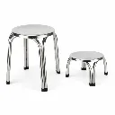 เก้าอี้สแตนเลส ขาคู่