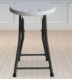 เก้าอี้กลม พับได้ HDPE